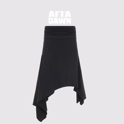 AFTADAWN_Deconstructed_Asymmetrical_Midi_Skirt_MISSTT