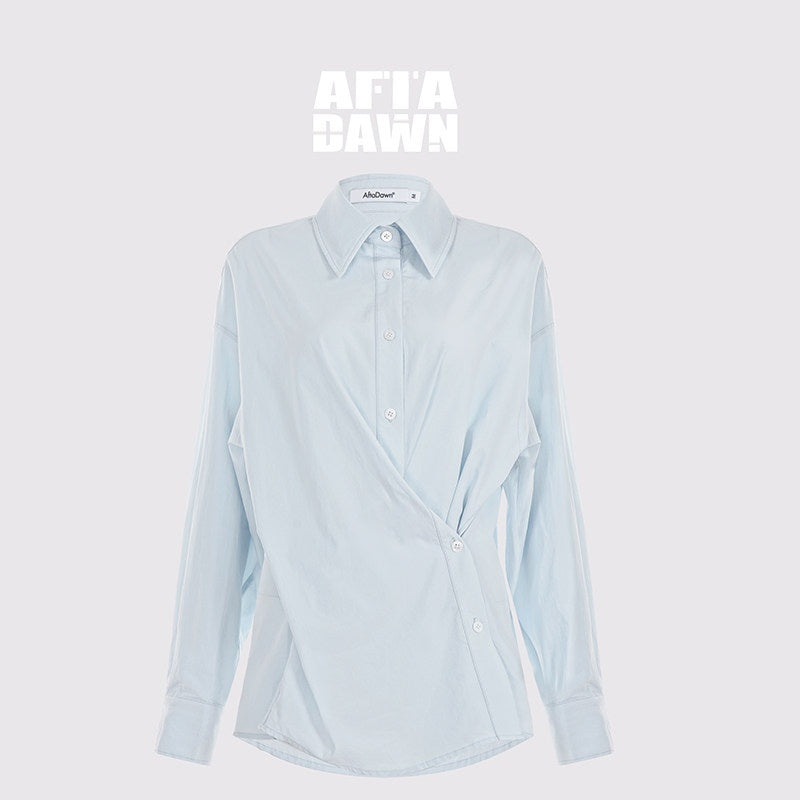 AFTADAWN_Deconstructed_Polo_Collar_Side_Buckle_Multiway_Women&