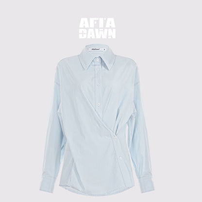 AFTADAWN_Deconstructed_Polo_Collar_Side_Buckle_Multiway_Women&