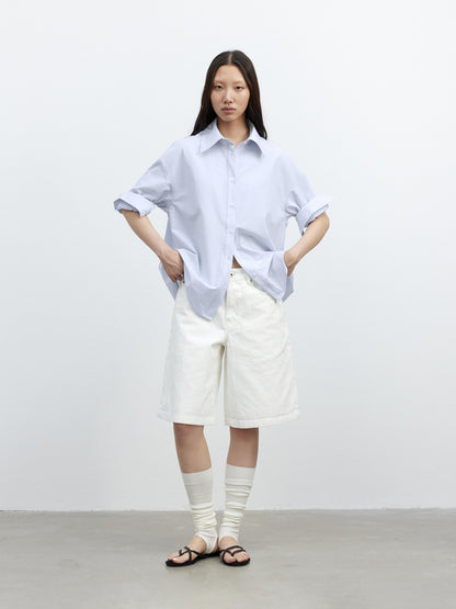 AFTADAWN Deconstructed Polo Collar Side Buckle Multiway Women&