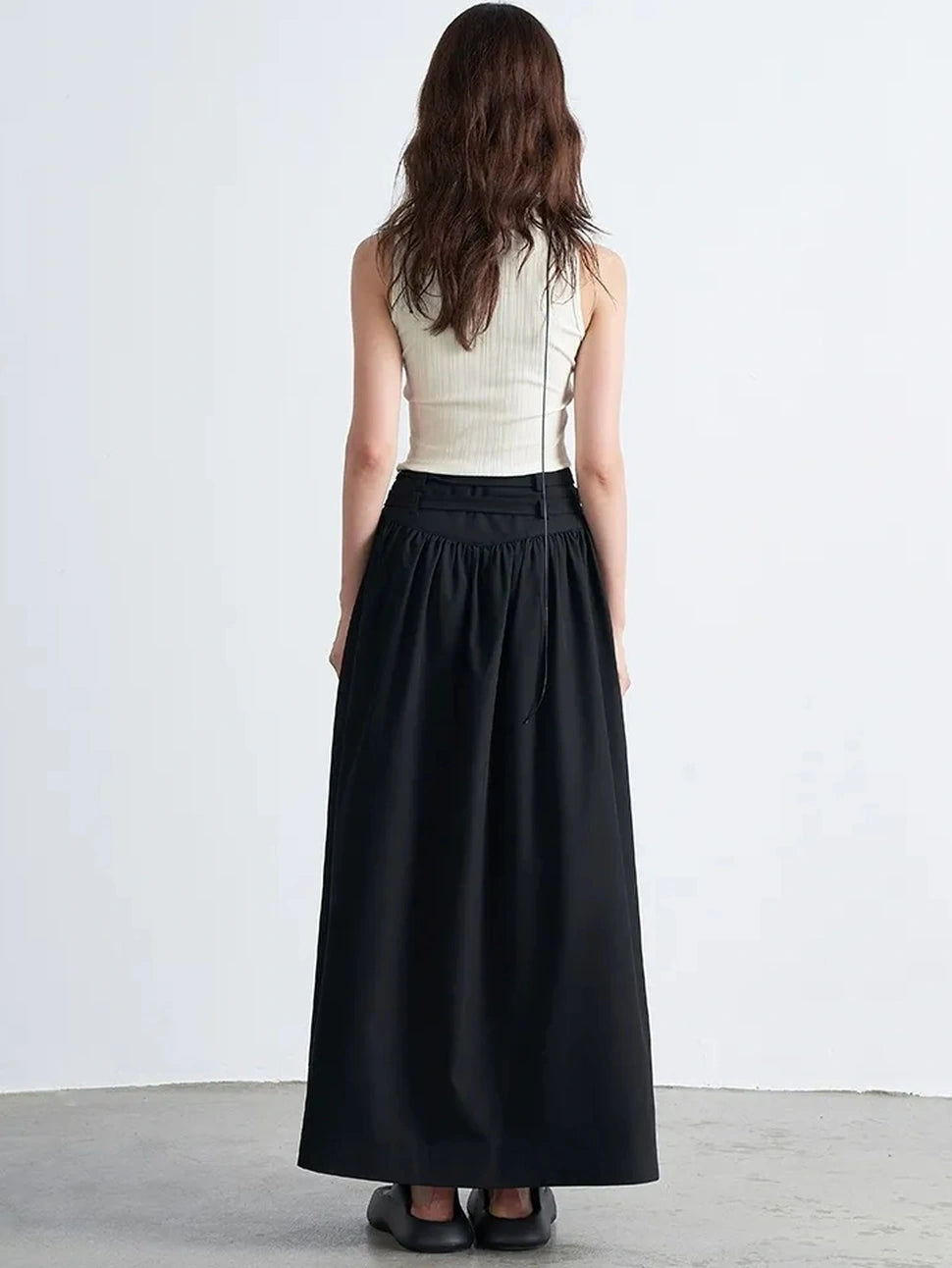 AFTADAWN Distressed Rose Hand Painted Camisole T-shirt