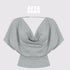 AFTADAWN_Draped_Backless_Chain_Waist_Cinch_Batwing_Women&