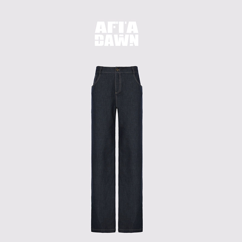 AFTADAWN_Embroidered_Back_Pocket_Flared_Trousers_With_Stretch_And_Dropped_Waist_MISSTT