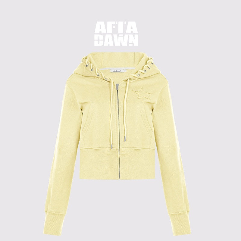 AFTADAWN_Embroidered_Drawstring_Hood_Women&