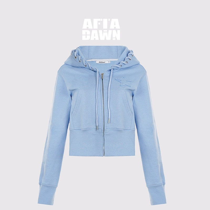 AFTADAWN_Embroidered_Drawstring_Hood_Women&