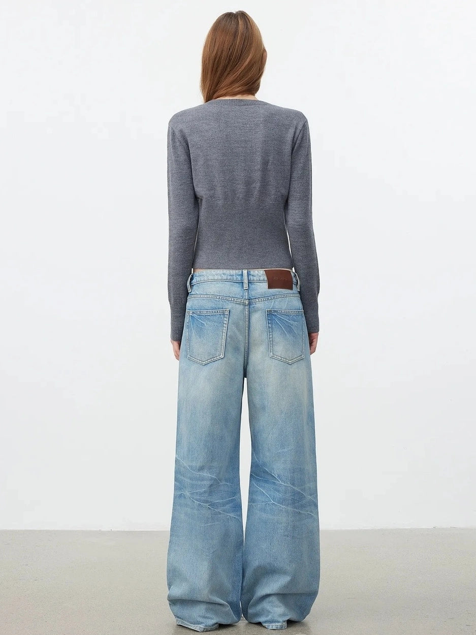 AFTADAWN Fair Isle Buttoned Cashmere Cardigan Cardigan