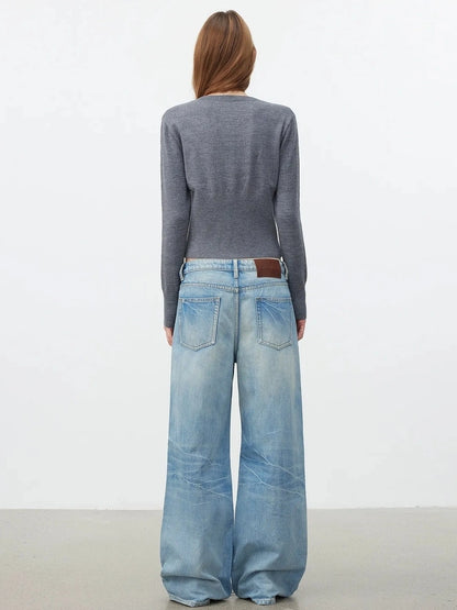 AFTADAWN Fair Isle Buttoned Cashmere Cardigan Cardigan