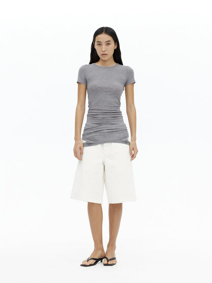 AFTADAWN Faux Layered Asymmetric Women&