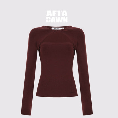 AFTADAWN_Faux_Layered_Openwork_Twist_Slim_Women&