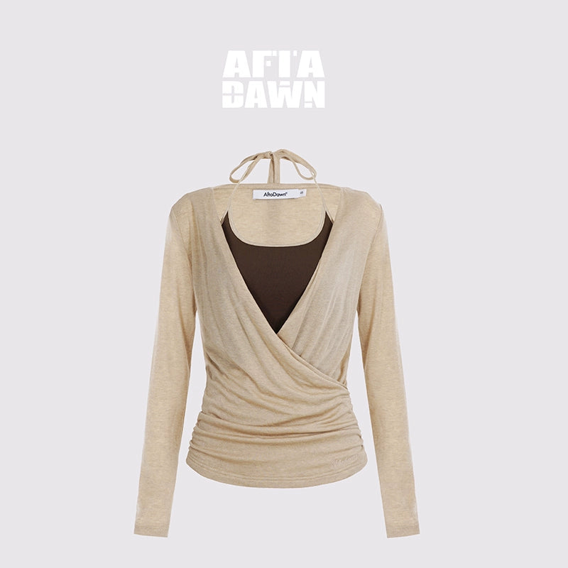 AFTADAWN_Fine_Merino_Wool_Layered_Neckline_Long_Sleeve_Blouse_MISSTT