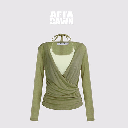 AFTADAWN_Fine_Merino_Wool_Layered_Neckline_Long_Sleeve_Blouse_MISSTT