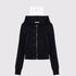 AFTADAWN_Fleece_Lined_Double_Face_Hooded_Placket_Short_Women&