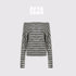 AFTADAWN_Fluffy_Colorblock_Striped_Off_Shoulder_Waist_Cinch_Women&