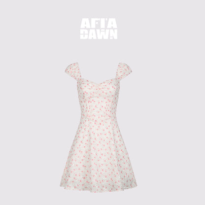 AFTADAWN_French_Square_Neck_Ruffle_Waist_Floral_Dress_MISSTT