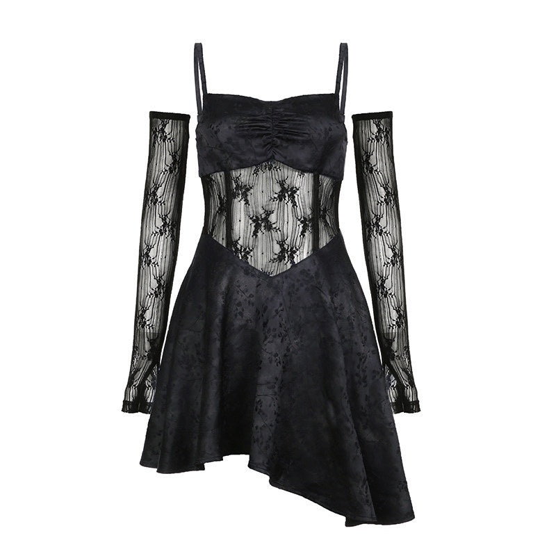 AFTADAWN_Gilded_Satin_Lace_Herringbone_Long_Sleeve_Women&