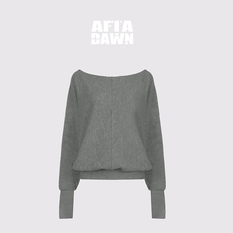 AFTADAWN_Gray_Embroidered_Metallic_One_Shoulder_Women&