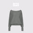 AFTADAWN_Gray_Embroidered_Metallic_One_Shoulder_Women&