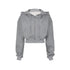 AFTADAWN_Gray_Rhinestone_Stud_Hooded_Cropped_Women&