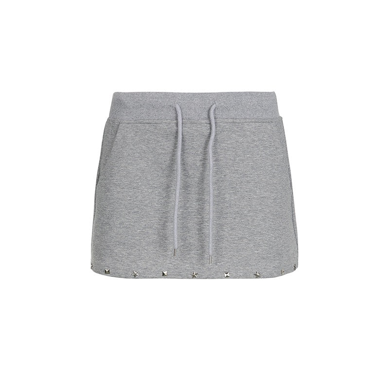 AFTADAWN_Gray_Rhinestone_Stud_Hooded_Cropped_Women&