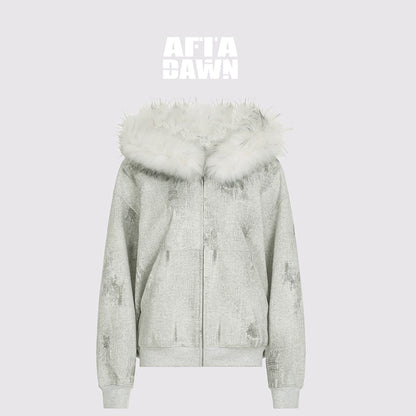 AFTADAWN_Heavyweight_Wax_Dyed_Detachable_Hoodie_Zip_Up_MISSTT