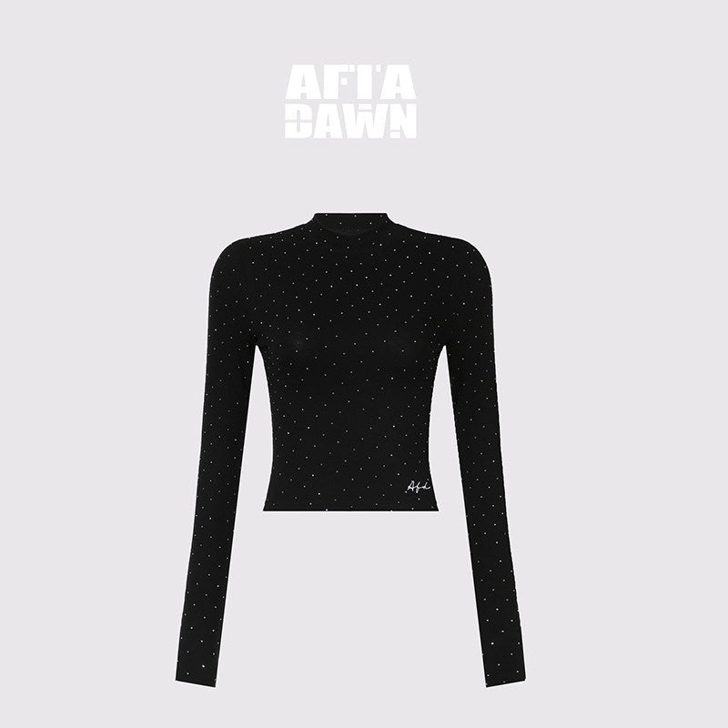 AFTADAWN_Irregular_Rhinestone_Polka_Dot_Knit_Women&