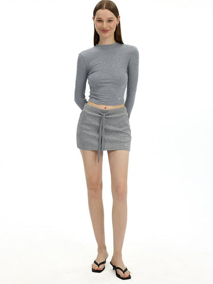 AFTADAWN Irregular Rhinestone Polka Dot Knit Women&