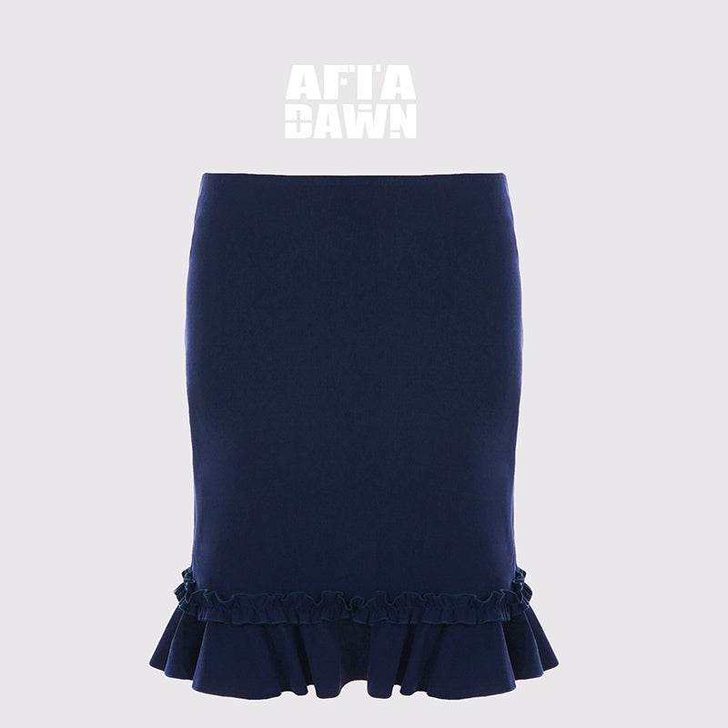 AFTADAWN_Lace_Paneled_Square_Neck_Slim_Fit_Cotton_Women&
