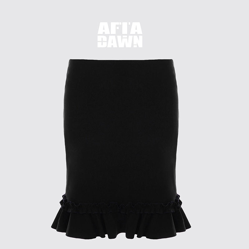 AFTADAWN_Lace_Paneled_Square_Neck_Slim_Fit_Cotton_Women&