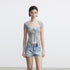AFTADAWN_Layered_Lace_Splice_V-neck_Tie_Women&