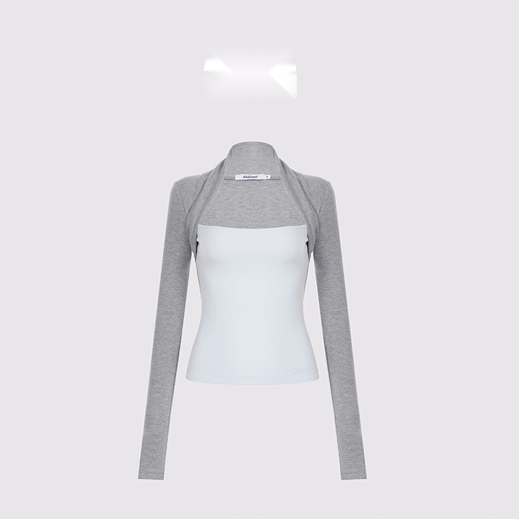 AFTADAWN_Layered_Sleeve_Mock_Two_Tone_Stretch_Top_MISSTT