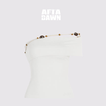 AFTADAWN_Leisure_Asymmetric_Beaded_Off_Shoulder_Top_MISSTT