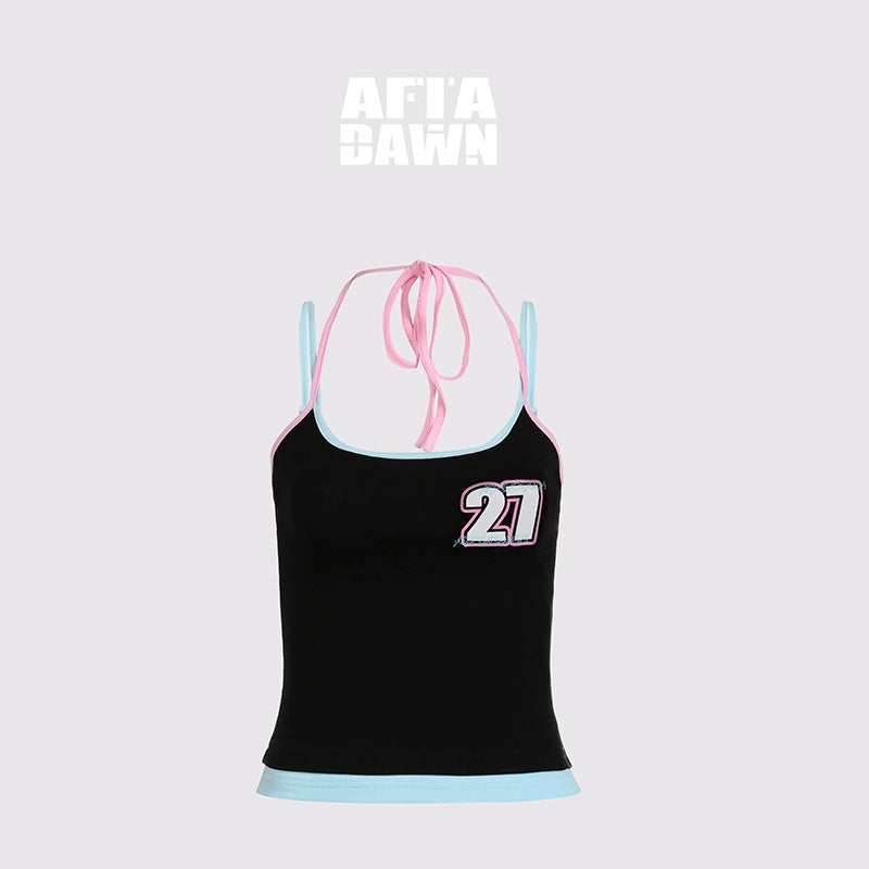 AFTADAWN_Letter_Print_Contrast_Halter_Top_MISSTT