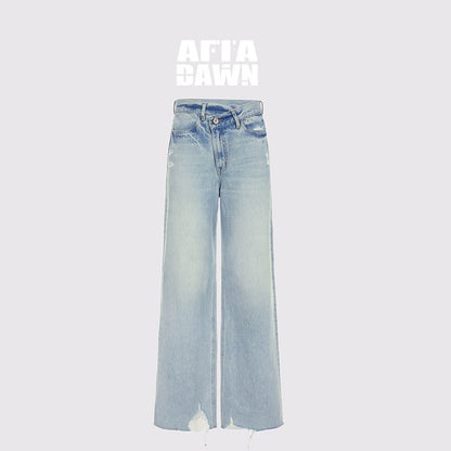 AFTADAWN_Light_Wash_Ripped_Low_Rise_Slanted_Fly_Women&