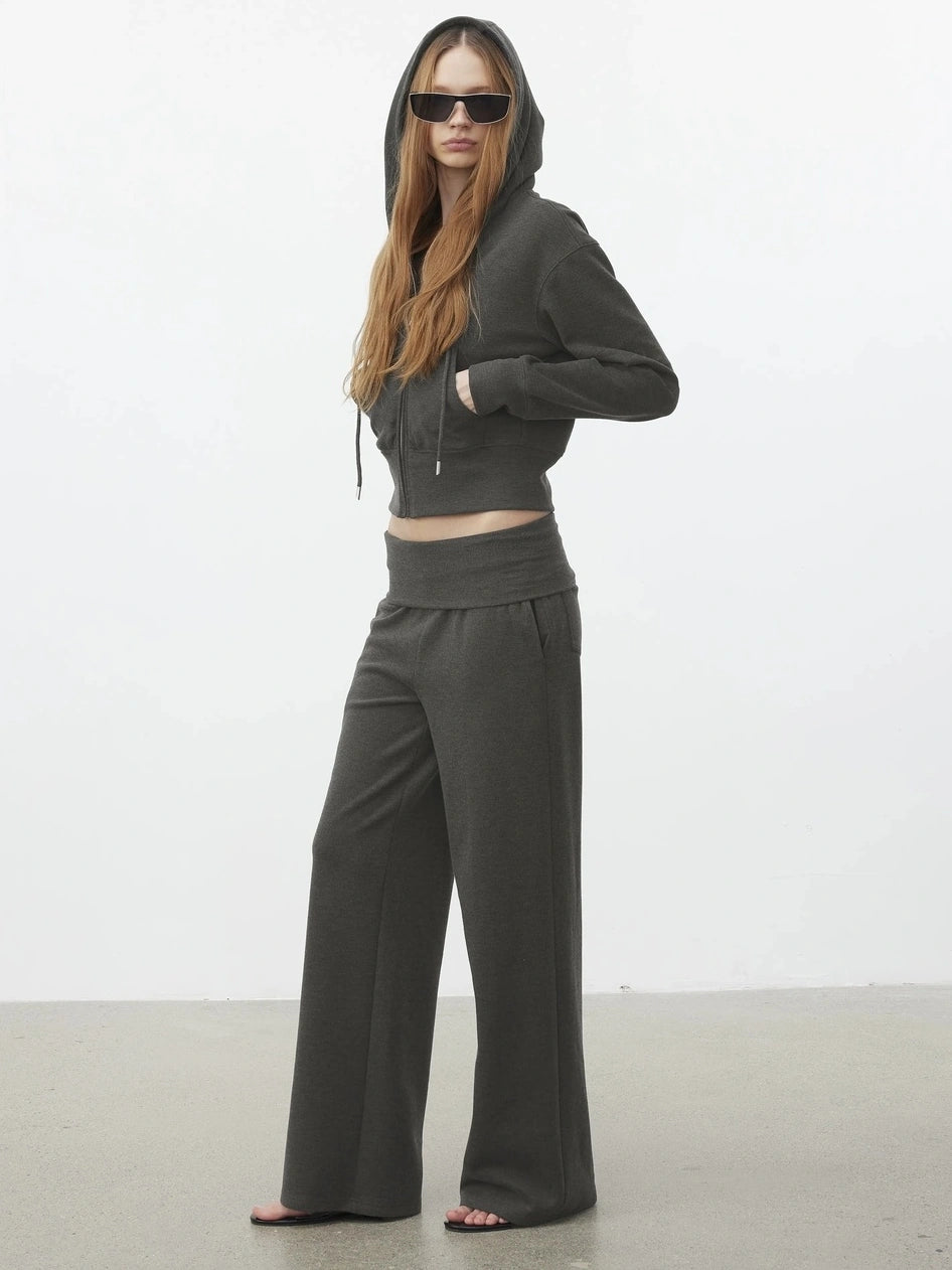 AFTADAWN Lyocell Relaxed Hoodie &amp; Pants Set Sport Suits