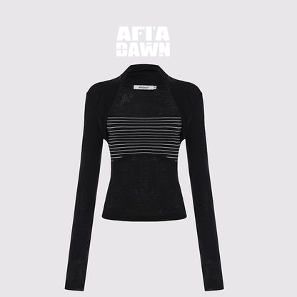 AFTADAWN_Lyocell_Wool_Blend_Fitted_Mock_Neck_Top_MISSTT