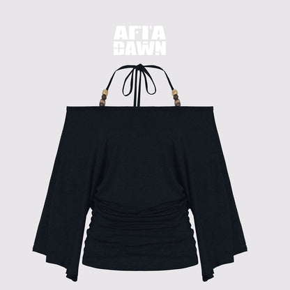 AFTADAWN_Merino_Wool_Beaded_Off_Shoulder_Layered_Top_MISSTT