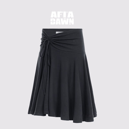 AFTADAWN_Modal_Midi_Skirt_With_Drawstring_Waist_And_Flared_Hem_MISSTT