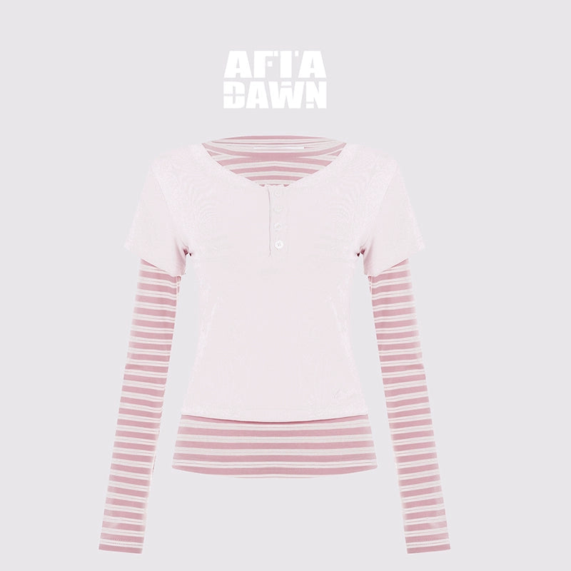 AFTADAWN_Modal_Striped_Layered_Long_Sleeve_T-shirt_MISSTT