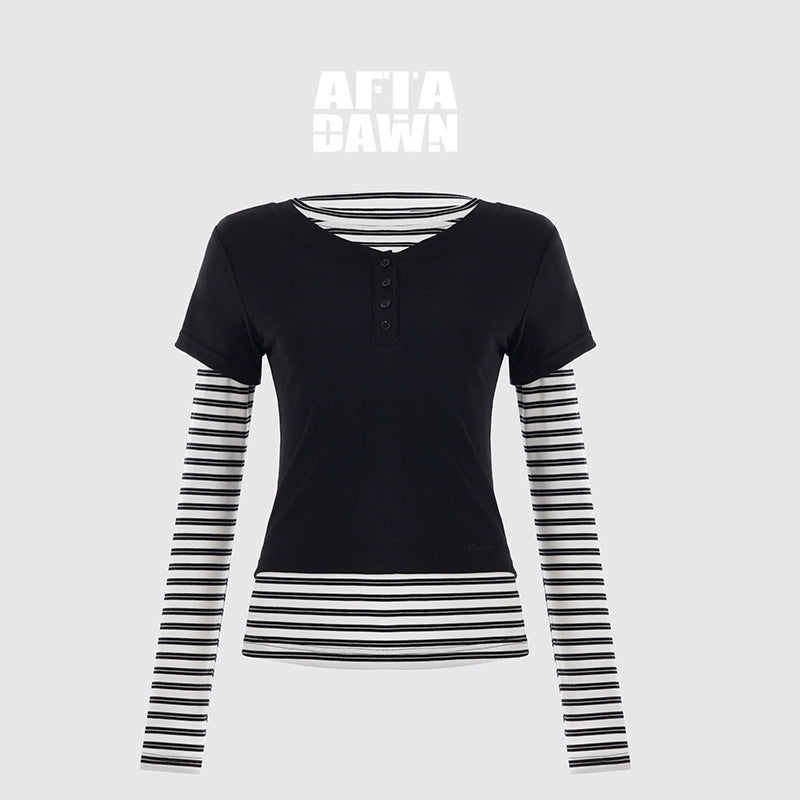 AFTADAWN_Modal_Striped_Layered_Long_Sleeve_T-shirt_MISSTT