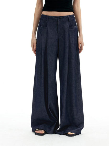 AFTADAWN Modal Wrinkle Resistant Pleated Waistband Women&