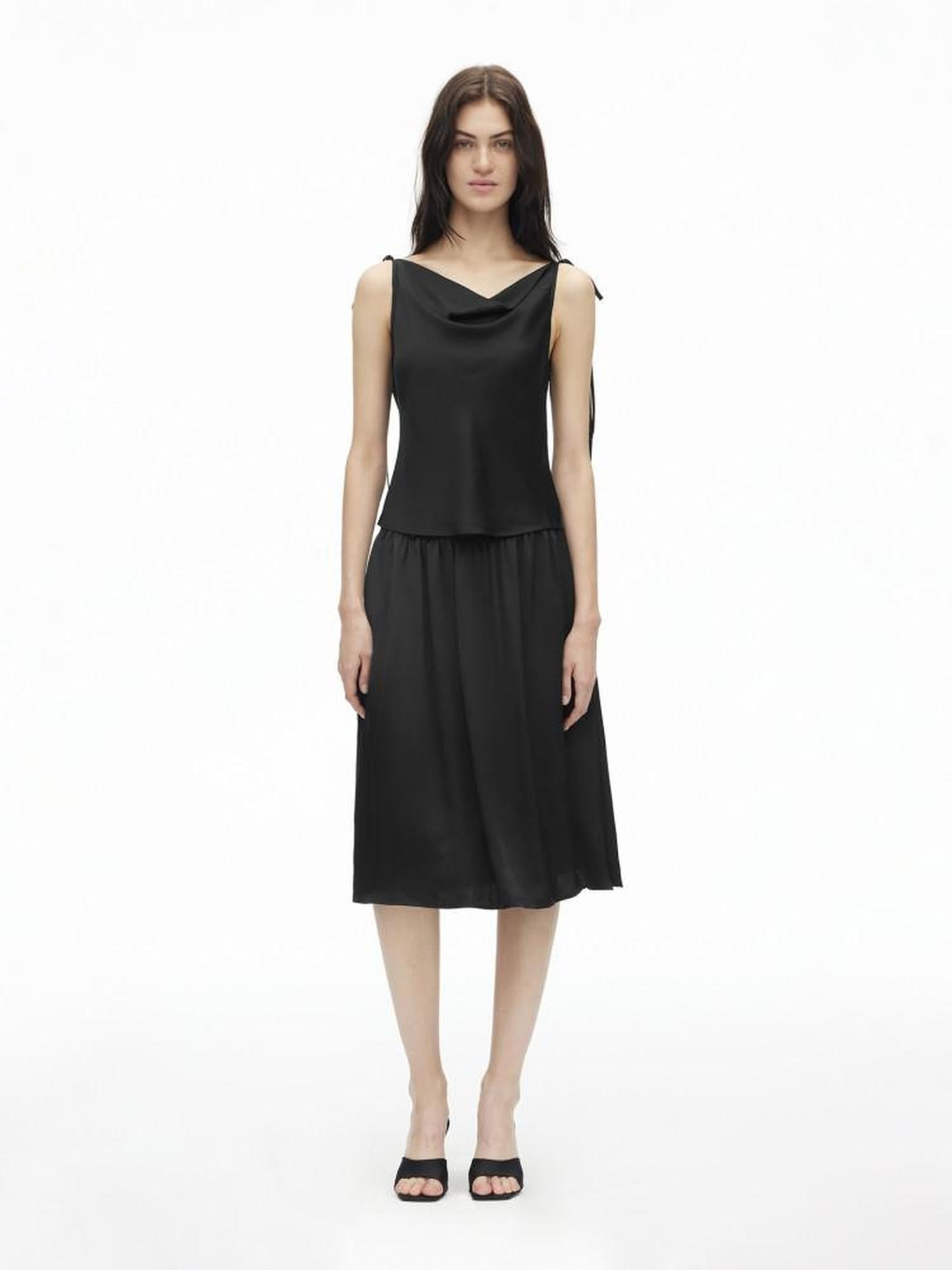 AFTADAWN Multiway One Shoulder Sleeveless Women&