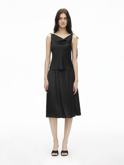 AFTADAWN Multiway One Shoulder Sleeveless Women&
