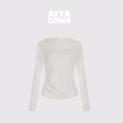 AFTADAWN_One_Shoulder_Backless_Detachable_Chain_Women&