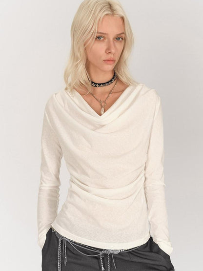 AFTADAWN One Shoulder Backless Detachable Chain Women&