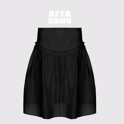 AFTADAWN_Pearlescent_Panelled_Tulle_High_Waist_Wide_Band_Women&
