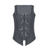 AFTADAWN_Plaid_Bow_Slit_Blazer_Vest_MISSTT
