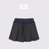 AFTADAWN_Plaid_Detachable_Double_Collar_Oversized_Pleated_Women&