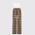 AFTADAWN_Plaid_Textured_Pleated_Low_Waist_Women&