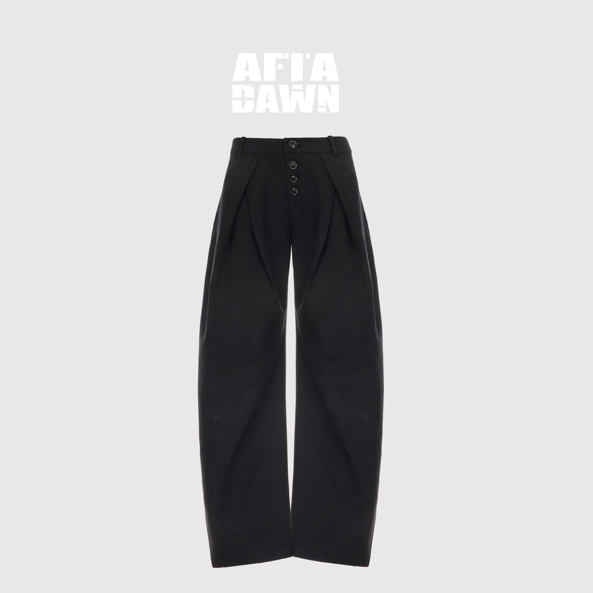 AFTADAWN_Pleated_Button_Fly_Straight_Leg_Lyocell_Women&