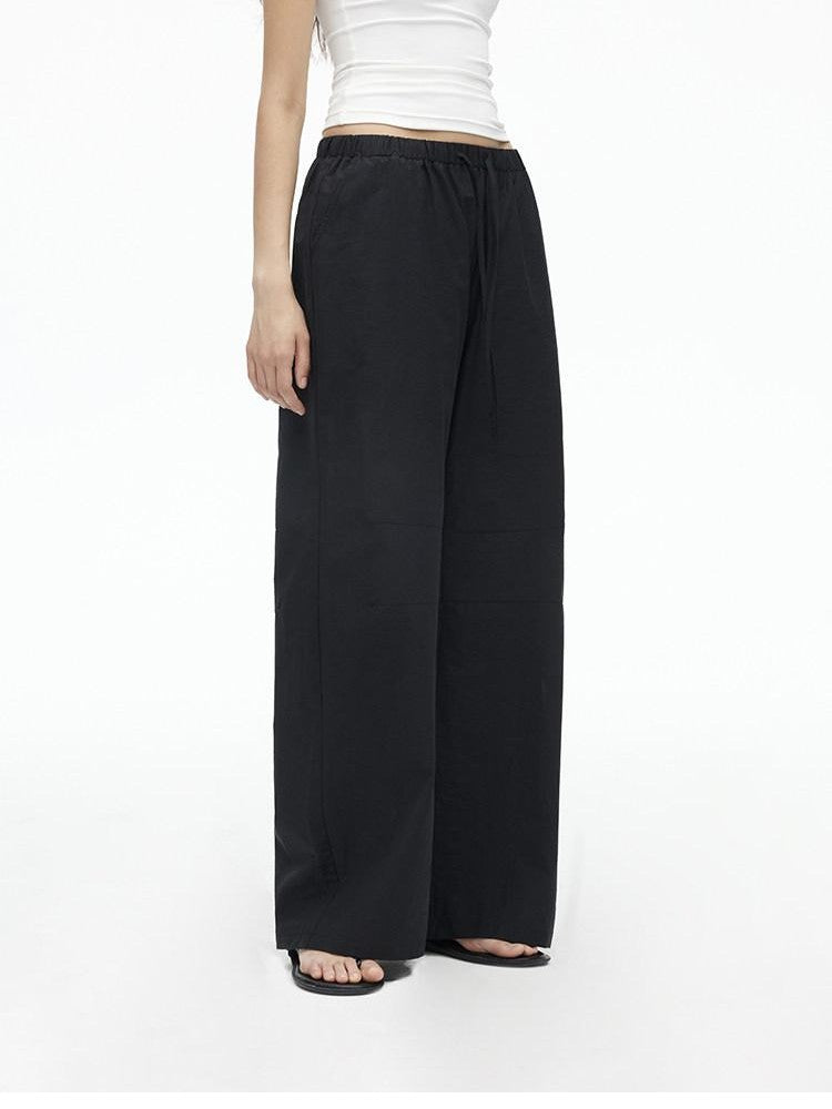 AFTADAWN Relaxed Pleated Split Scimitar Women&